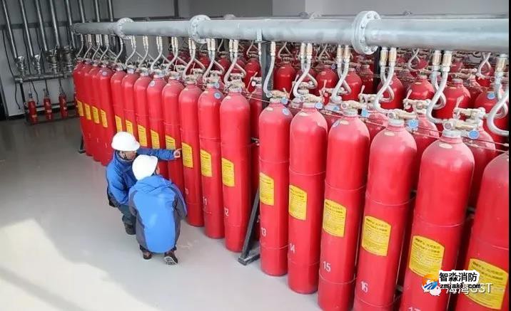 發(fā)電機(jī)房氣體滅火七氟丙烷滅火系統(tǒng)遇到電器設(shè)備起火